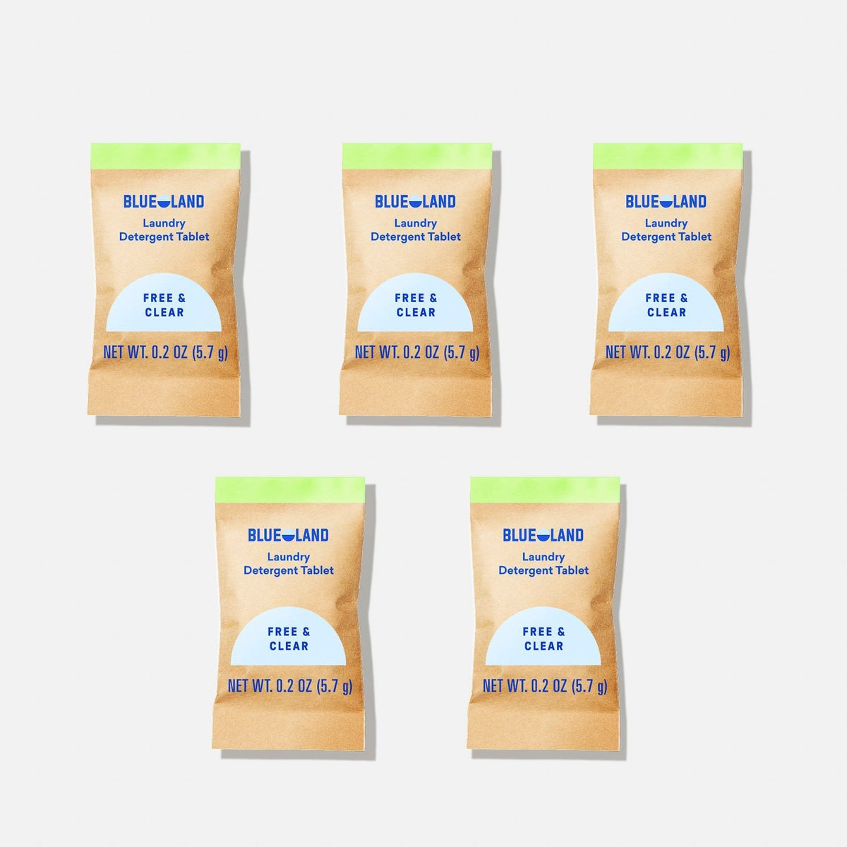 Laundry Detergent Sample Pack (5 Tablets)